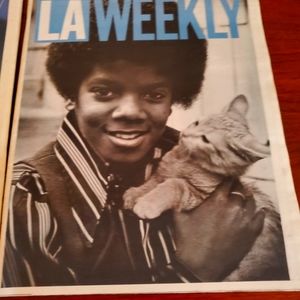 LA Weekly Mint Condition Michael Jackson Covers with full Magazine